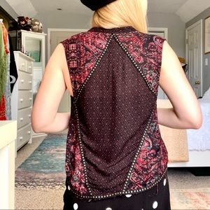 Urban Outfitters / Cooperative Embellished Patterned Vest